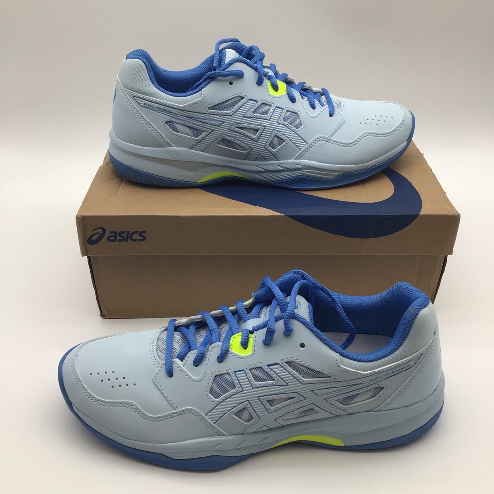 ASICS GEL Renma Womens Tennis Shoes‎ Light Blue 1072A073-407 Size 11 New